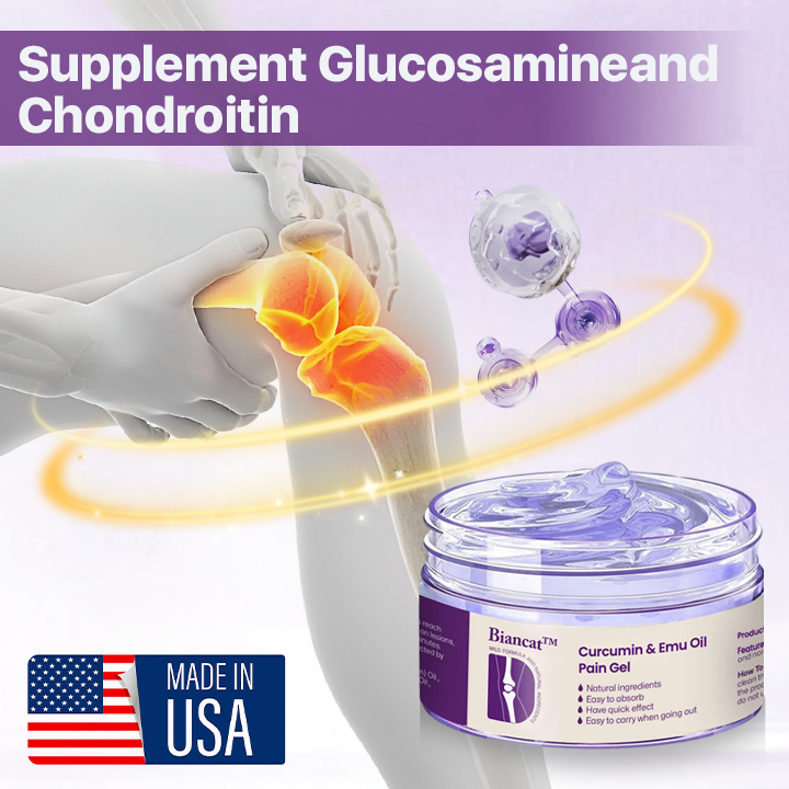 💧Biancat™ Curcumin & Emu Oil Pain Gel – 🏥Backed by US Osteopathic Experts