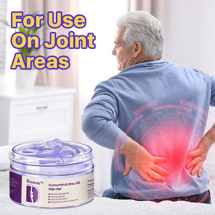 💧Biancat™ Curcumin & Emu Oil Pain Gel – 🏥Backed by US Osteopathic Experts
